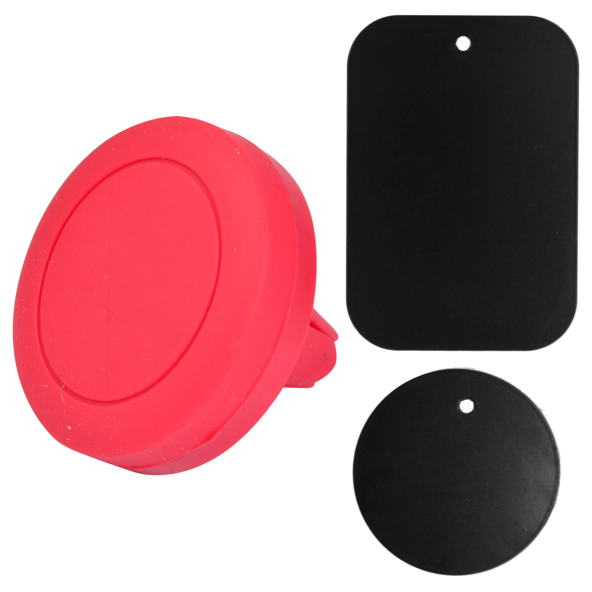 Universal Magnetic Air Vent Car Mount Holder QY (Red)